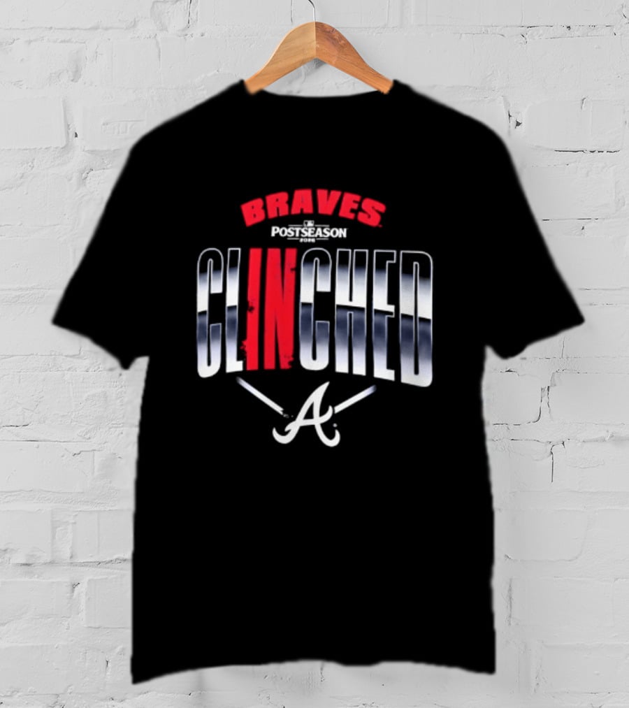Atlanta Braves Clinched Postseason 2026 MLB Celebration T-Shirt