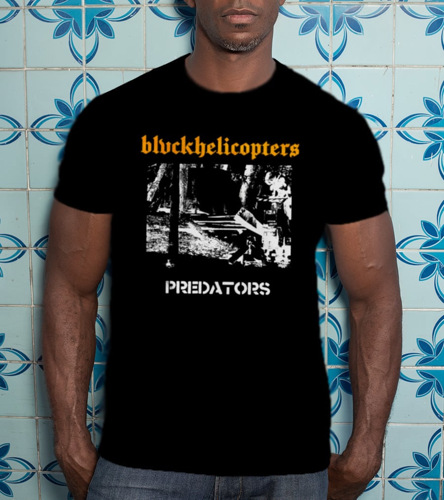 Blvckhelicopters Predators Band Alternative T-Shirt