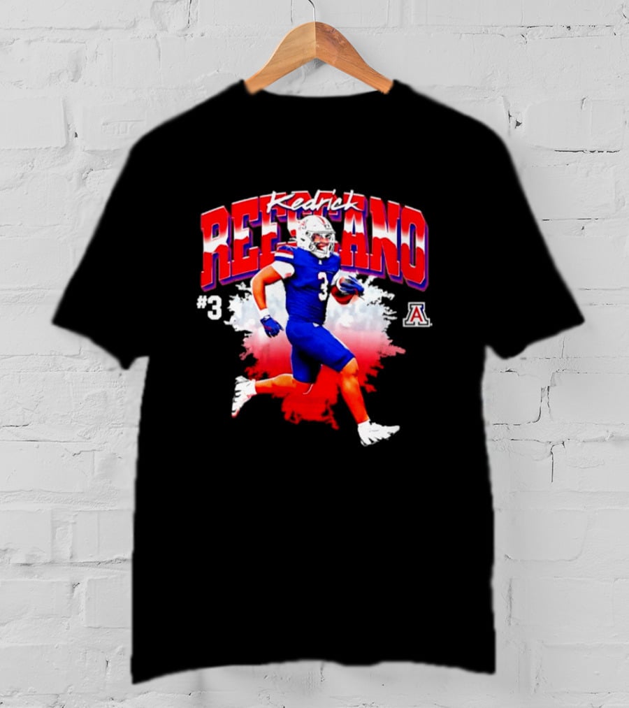 Kedrick Reescano 3 Arizona Wildcats NCAA Football Player T-Shirt