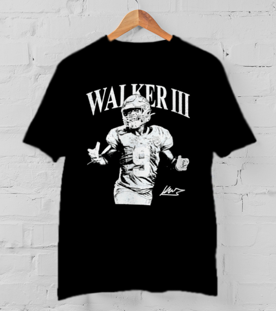 Walker III Kansas City Chiefs 26 Football T-Shirt
