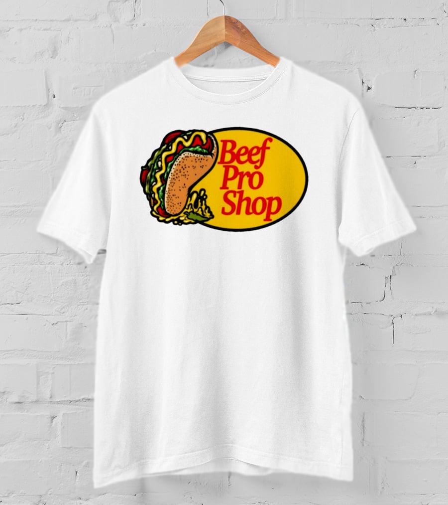 Beef Pro Shop Taco Patch T-Shirt