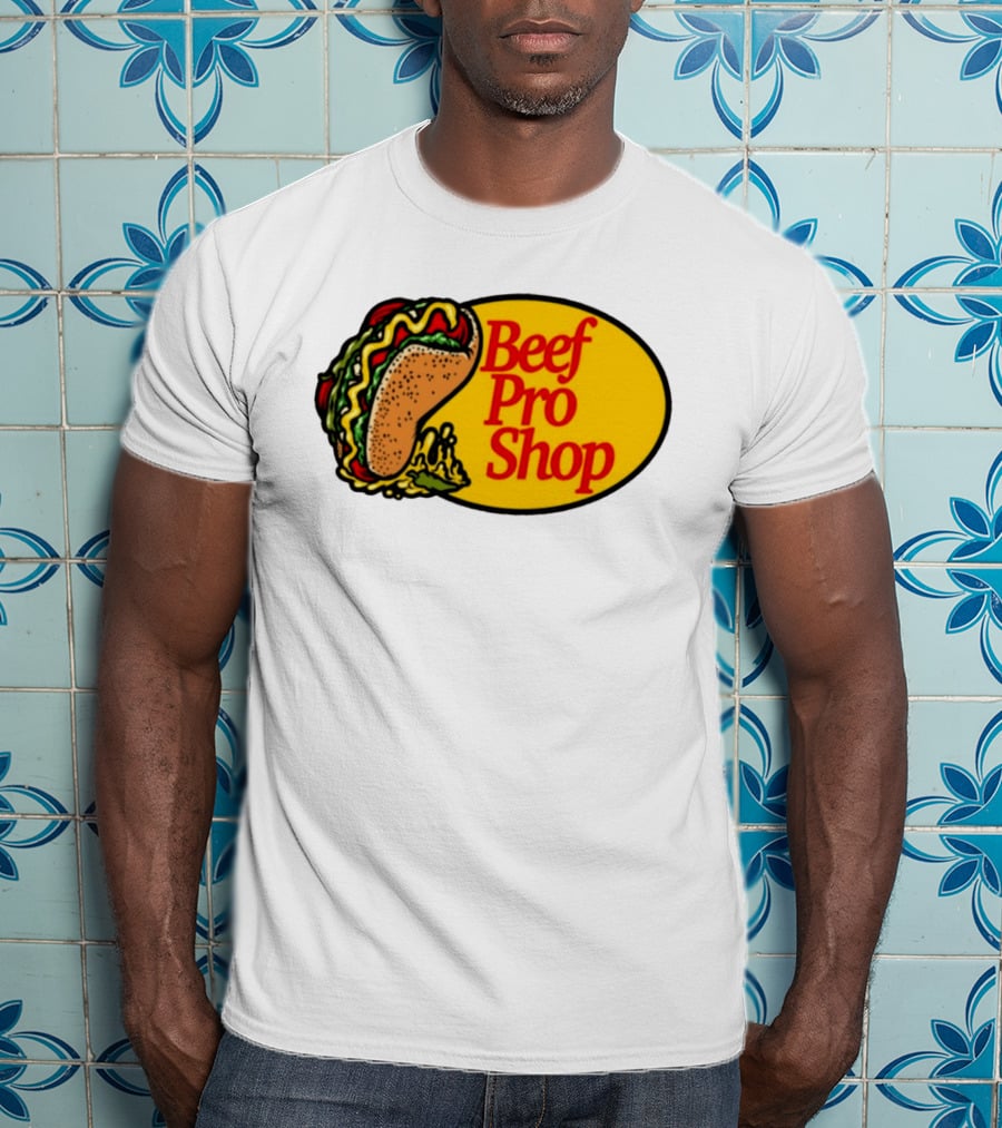 Beef Pro Shop Taco Patch T-Shirt
