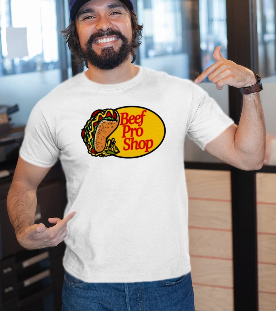 Beef Pro Shop Taco Patch T-Shirt