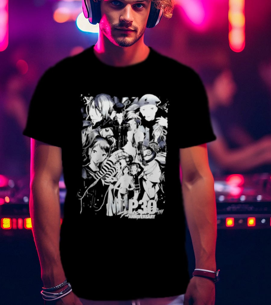 Persona 3 25th Anniversary Anime Characters Celebration T-Shirt