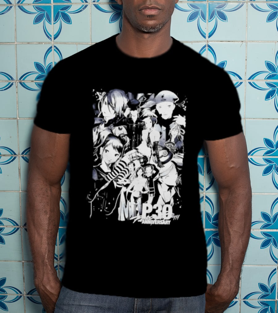 Persona 3 25th Anniversary Anime Characters Celebration T-Shirt