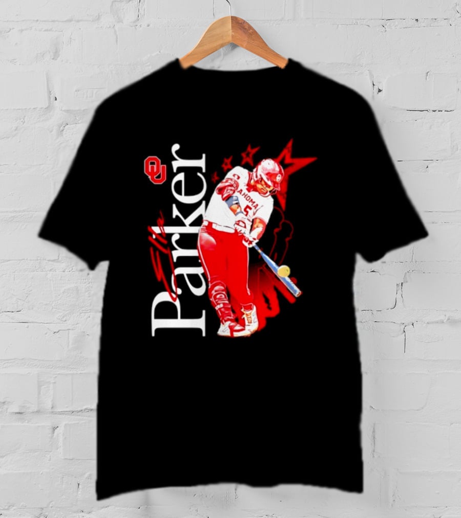 Oklahoma Sooners NCAA Softball Parker 5 Sports Fan Gear T-Shirt