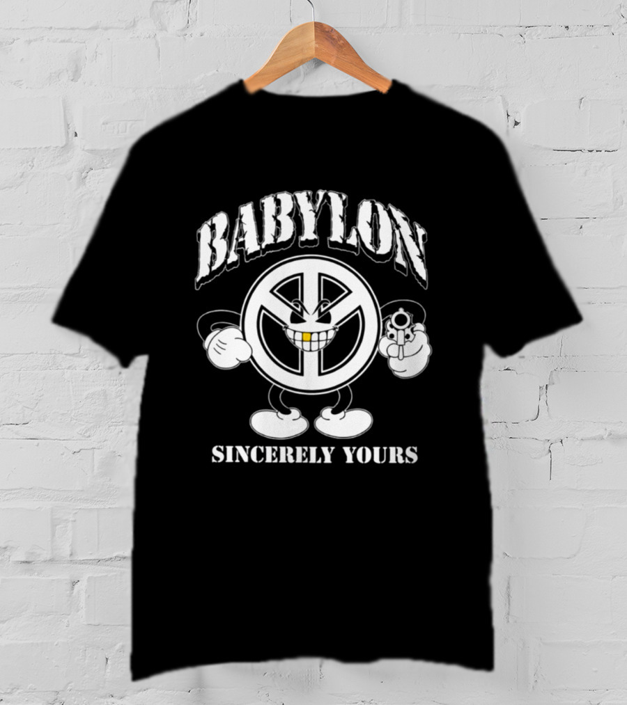 Babylon Sincerely Yours Peace Wheel T-Shirt