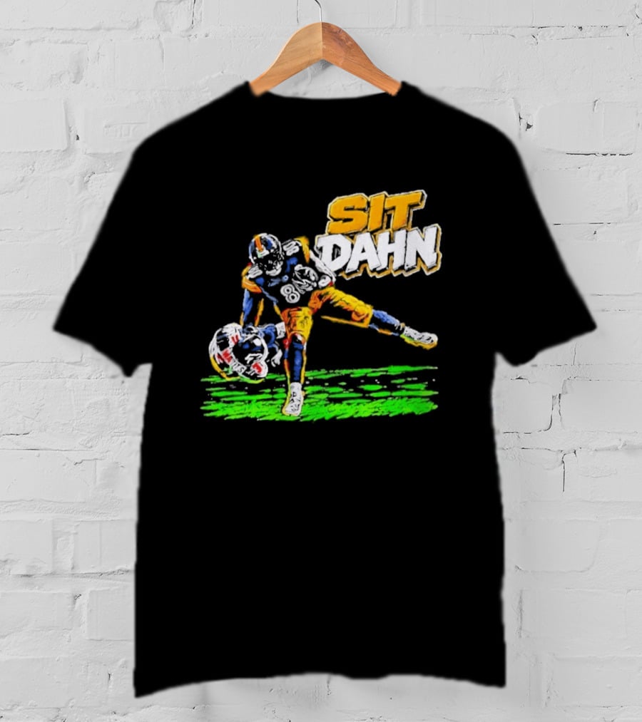 Sit Dahn Pittsburgh Steelers George Pickens 14 Football T-Shirt