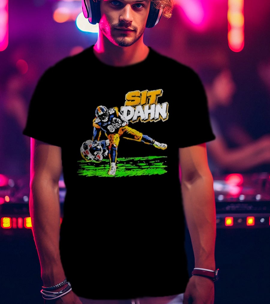 Sit Dahn Pittsburgh Steelers George Pickens 14 Football T-Shirt