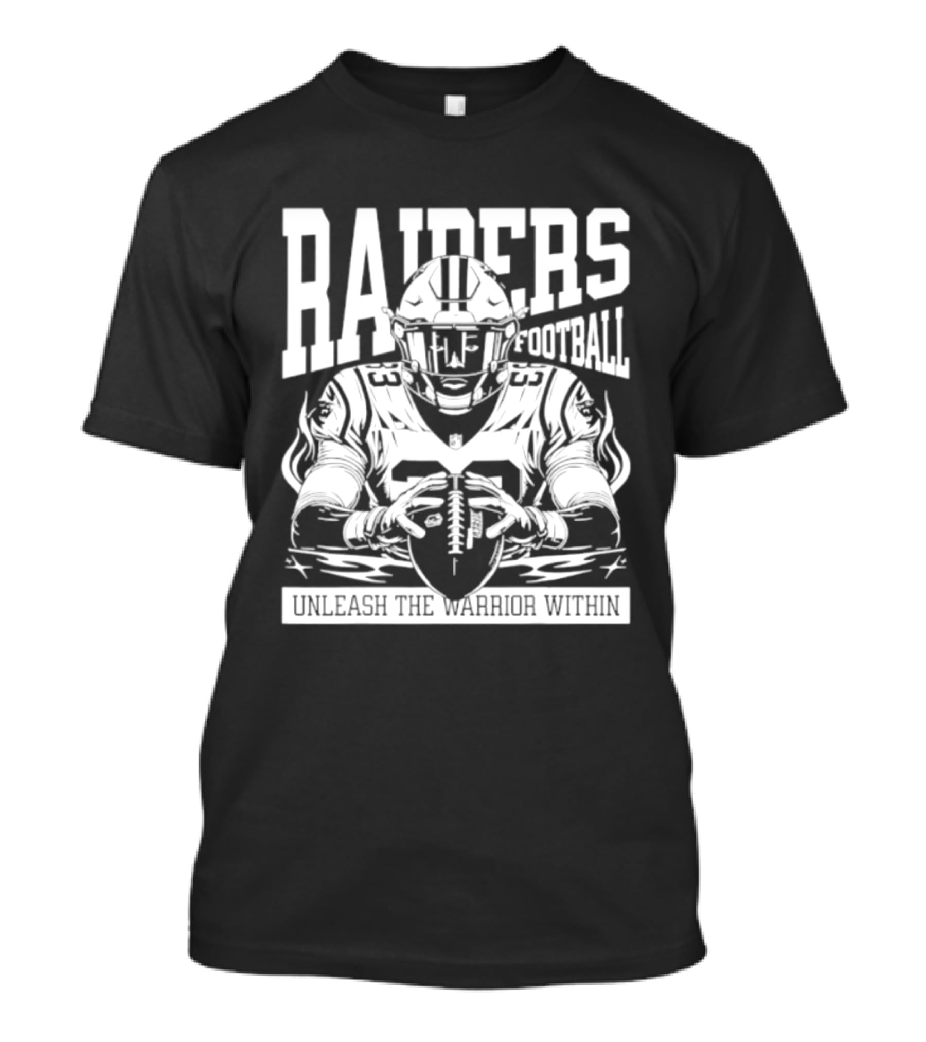 Las Vegas Raiders Football Unleash The Warrior Within T-Shirt