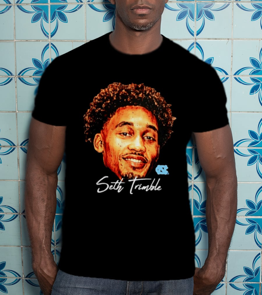 Seth Trimble North Carolina Tar Heels NCAA Men's Basketball T-Shirt