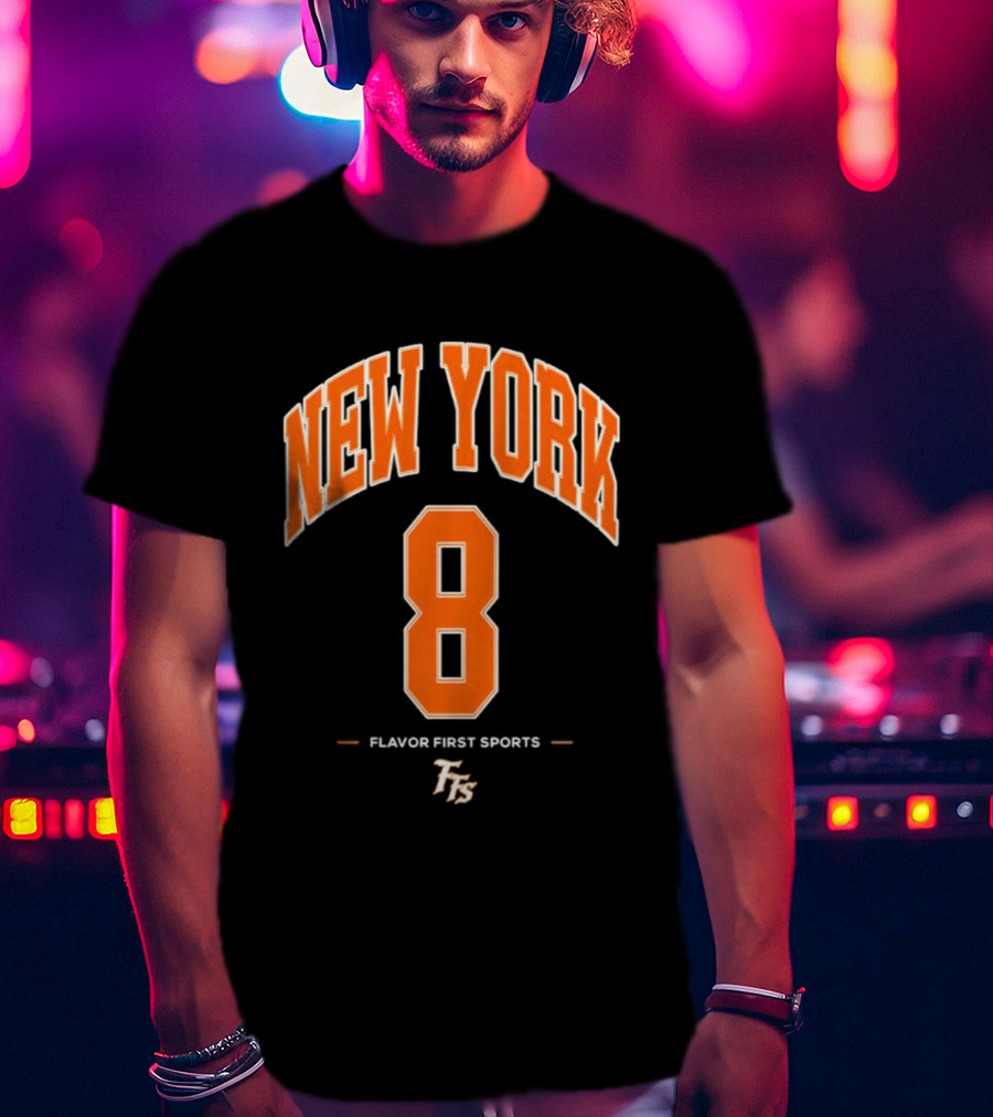 New York 8 Flavor First Sports TFS T-Shirt