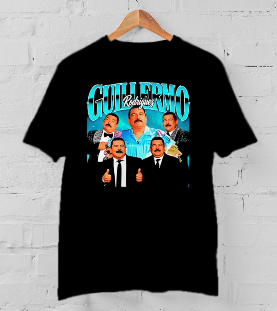 Guillermo Rodriguez 90s Collage Nostalgic Humor Thumbs Up T-Shirt