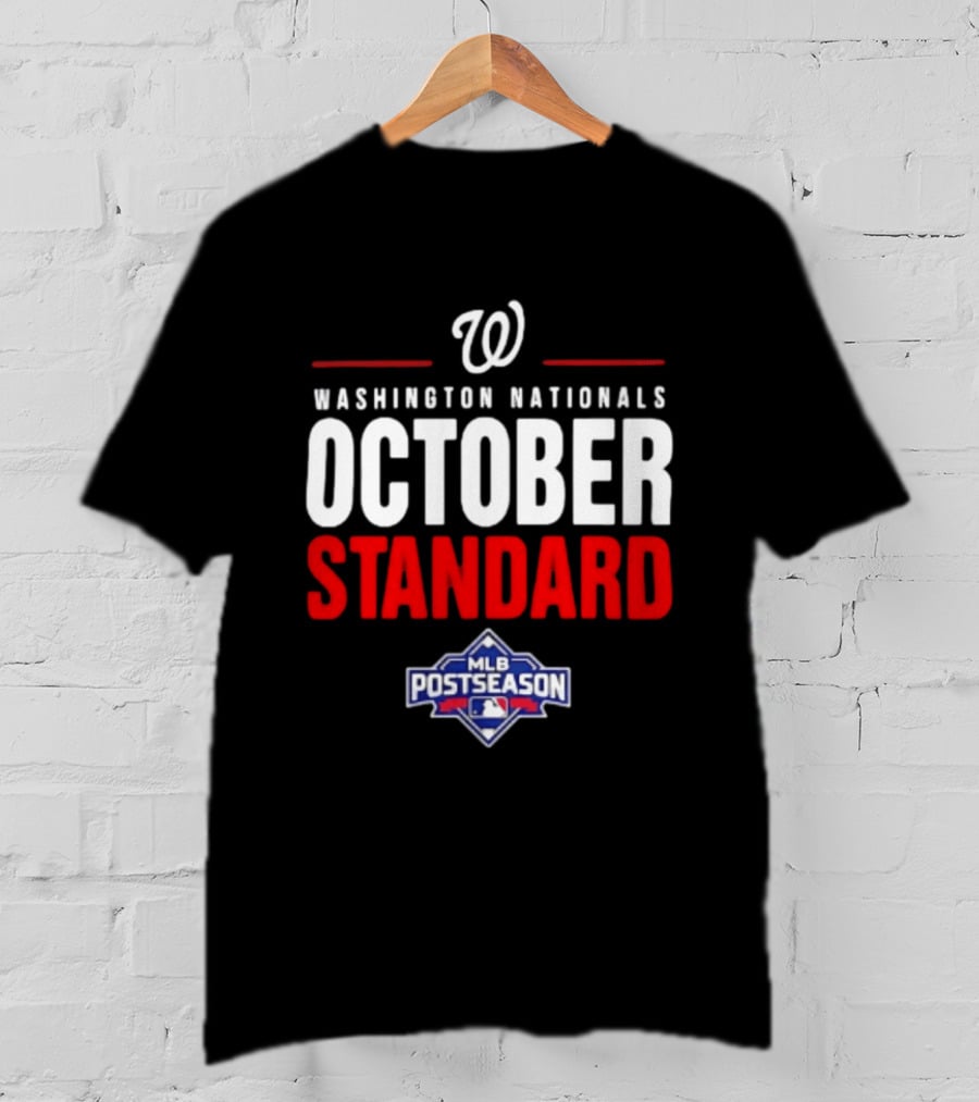 Washington Nationals October Standard 2026 MLB Postseason T-Shirt