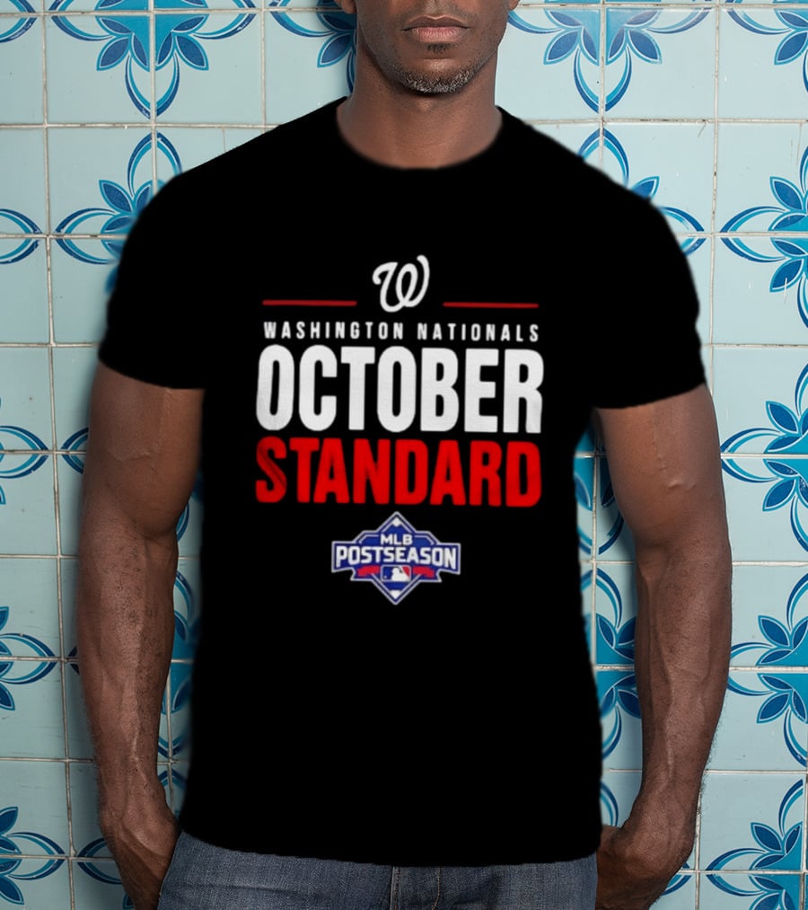 Washington Nationals October Standard 2026 MLB Postseason T-Shirt