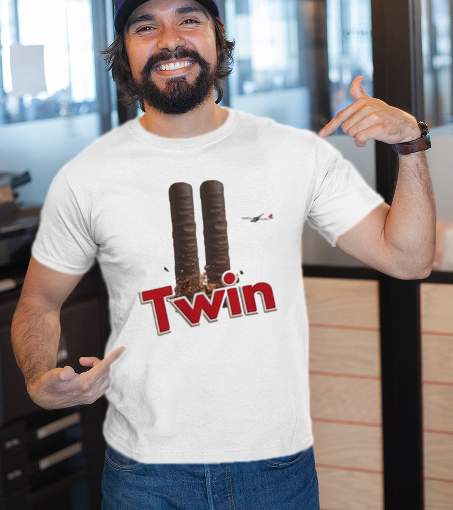 Bruhtees Twin Chocolate Candy Bar T-Shirt