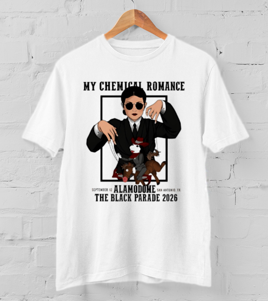 My Chemical Romance The Black Parade Alamodome 2026 September Texas T-Shirt