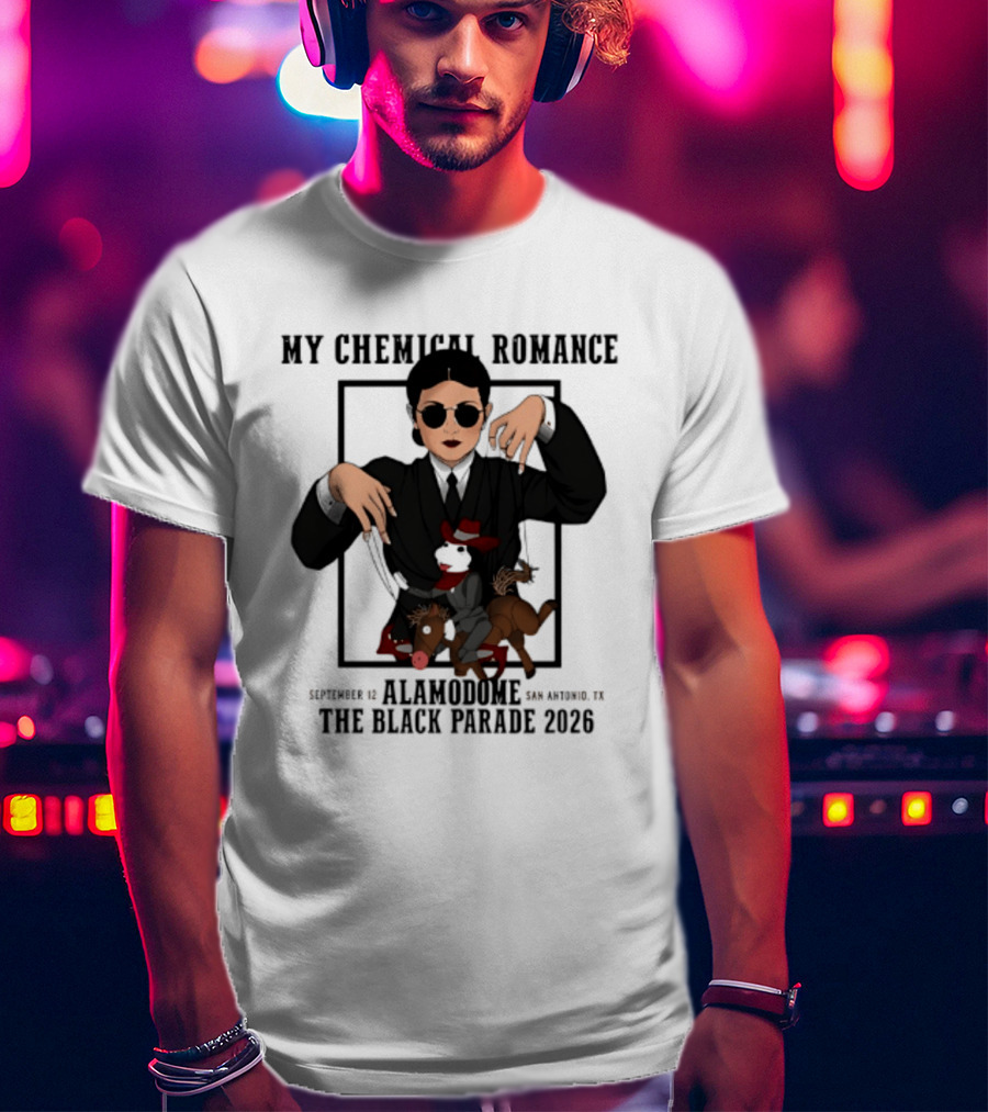 My Chemical Romance The Black Parade Alamodome 2026 September Texas T-Shirt