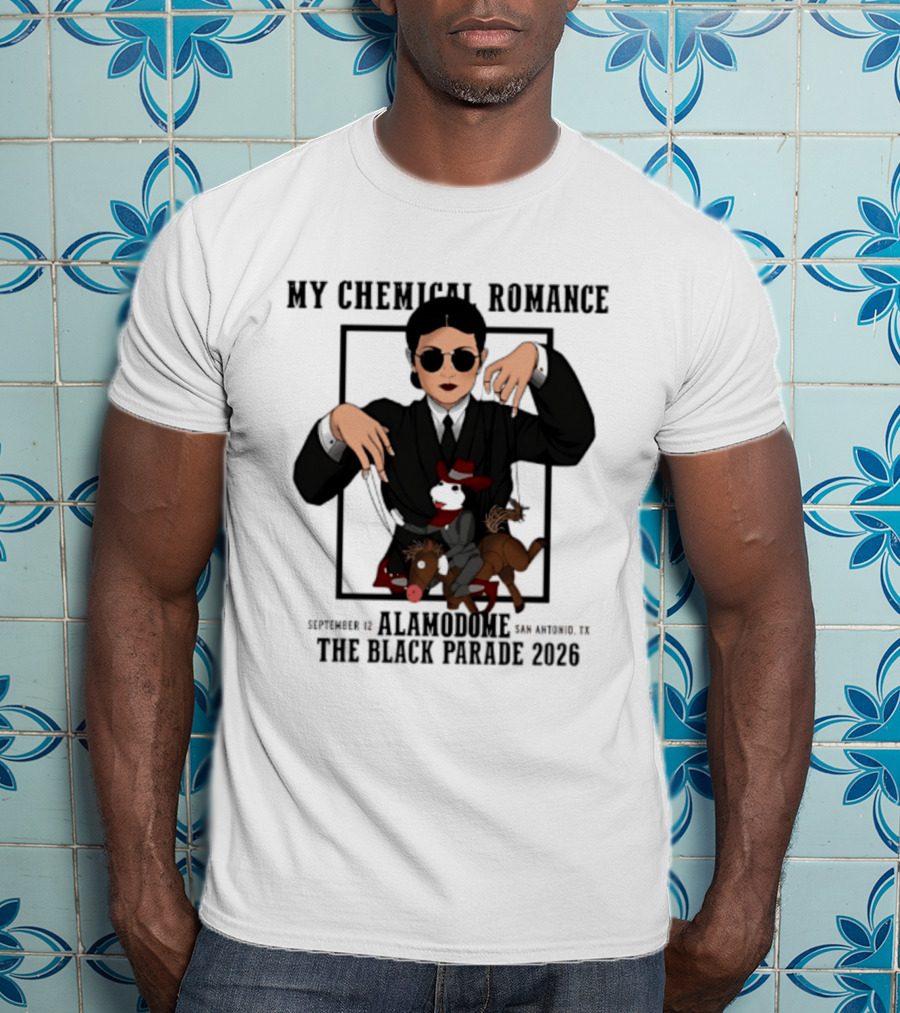 My Chemical Romance The Black Parade Alamodome 2026 September Texas T-Shirt