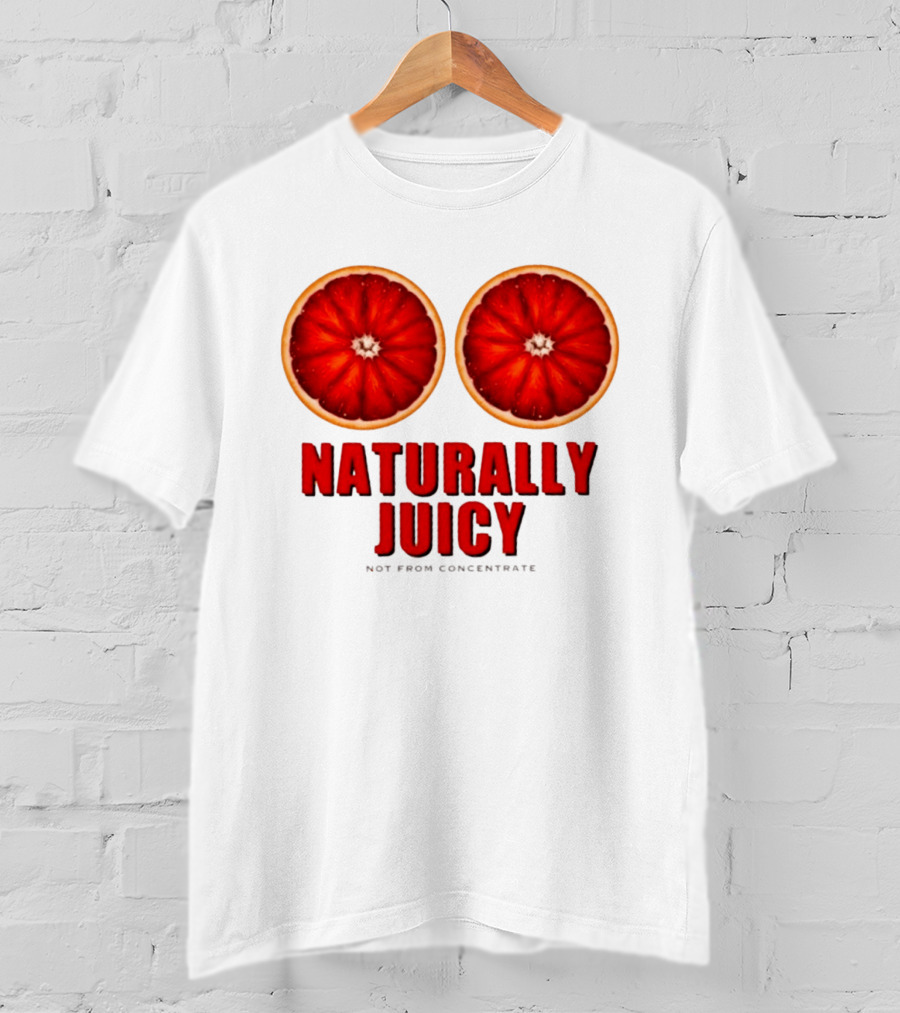 Naturally Juicy Not From Concentrate Blood Orange Slices T-Shirt