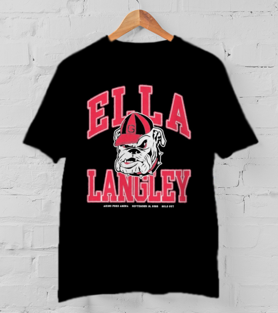 Ella Langley University Georgia Bulldog Hat September 28 2026 9 PM EST T-Shirt