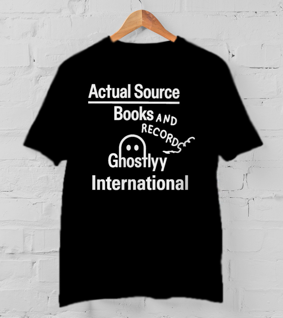 Actual Source Ghostlyy International Books And Records T-Shirt