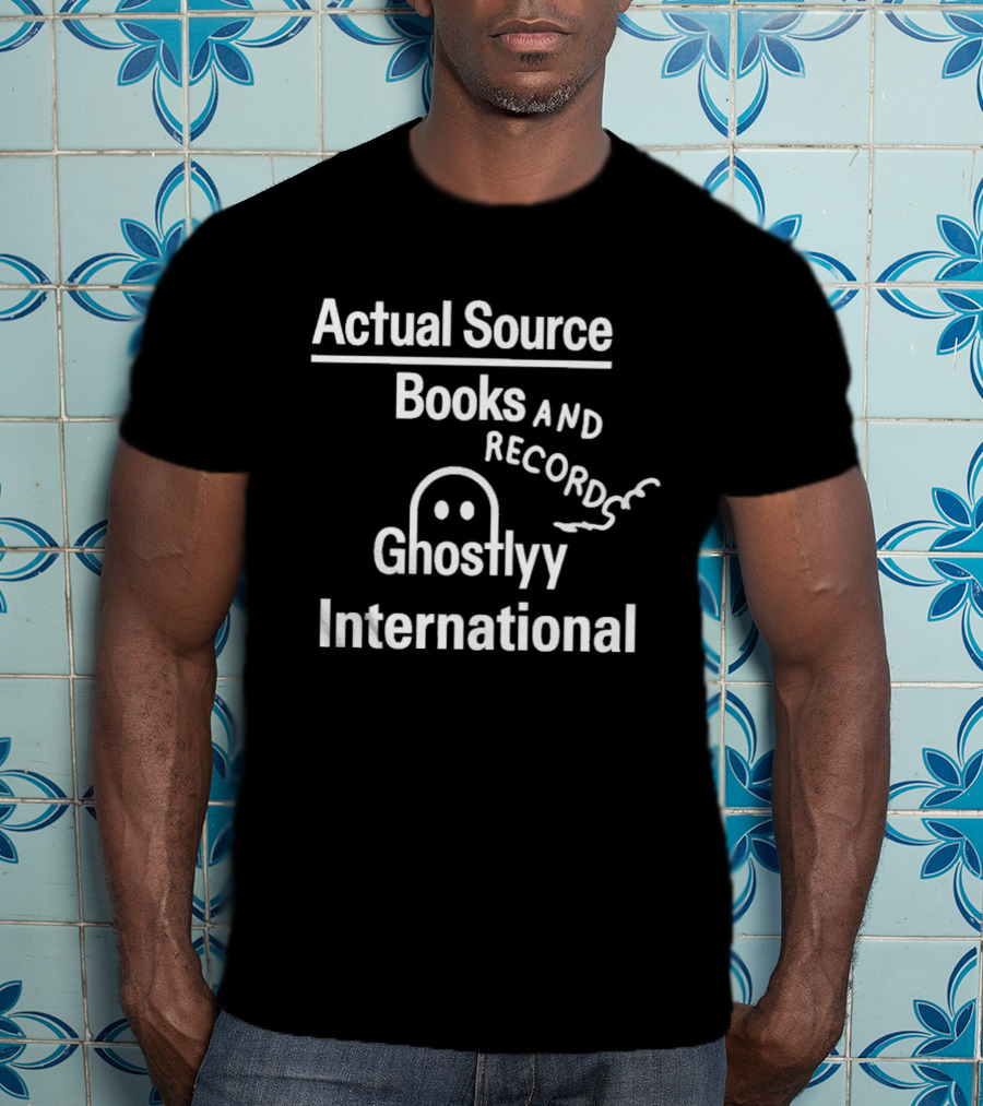 Actual Source Ghostlyy International Books And Records T-Shirt