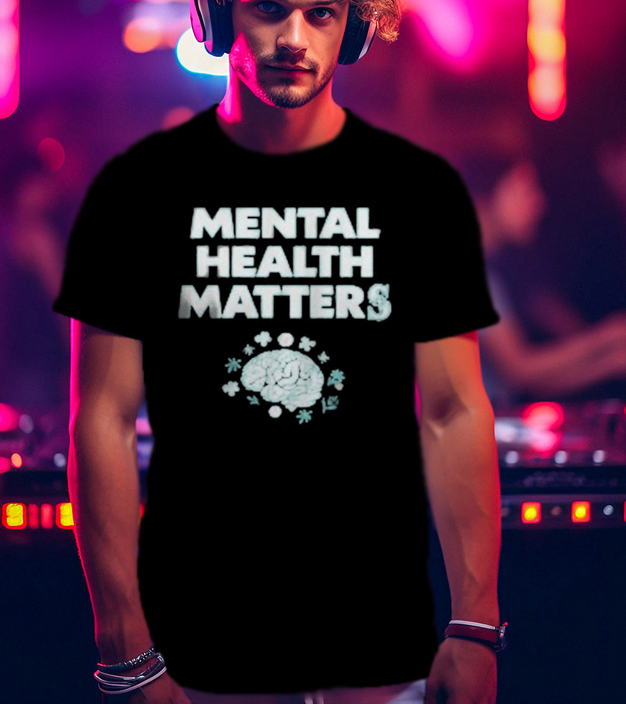 Mariners Mental Health Matters 2026 Awareness T-Shirt