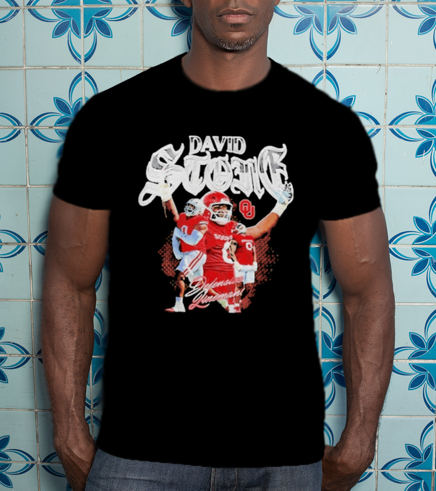 David Stone 0 Oklahoma Sooners Defensive Lineman T-Shirt