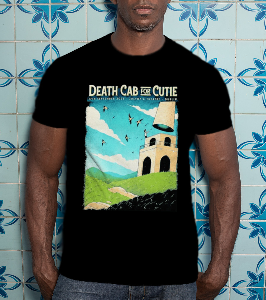 Death Cab For Cutie Olympia Theatre Dublin 17th September 2026 T-Shirt
