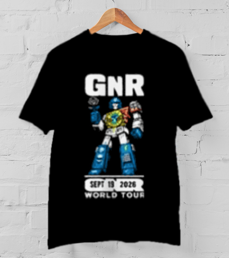 GNR Transformer Character Truist Park Atlanta GA 9 19 2026 T-Shirt