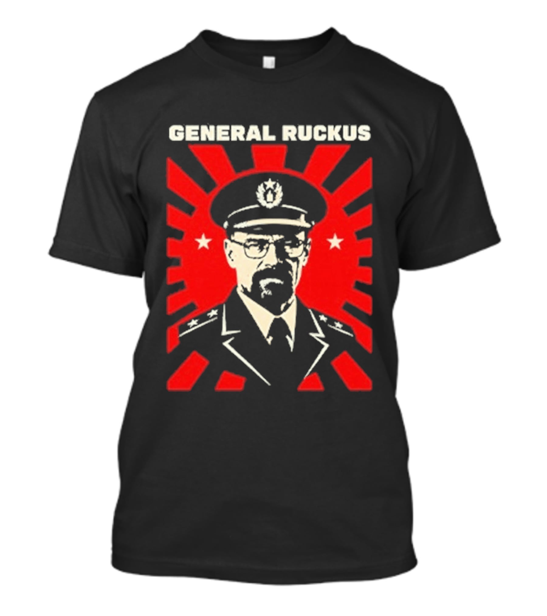 General Ruckus Walter White Red Star Uniform T-Shirt
