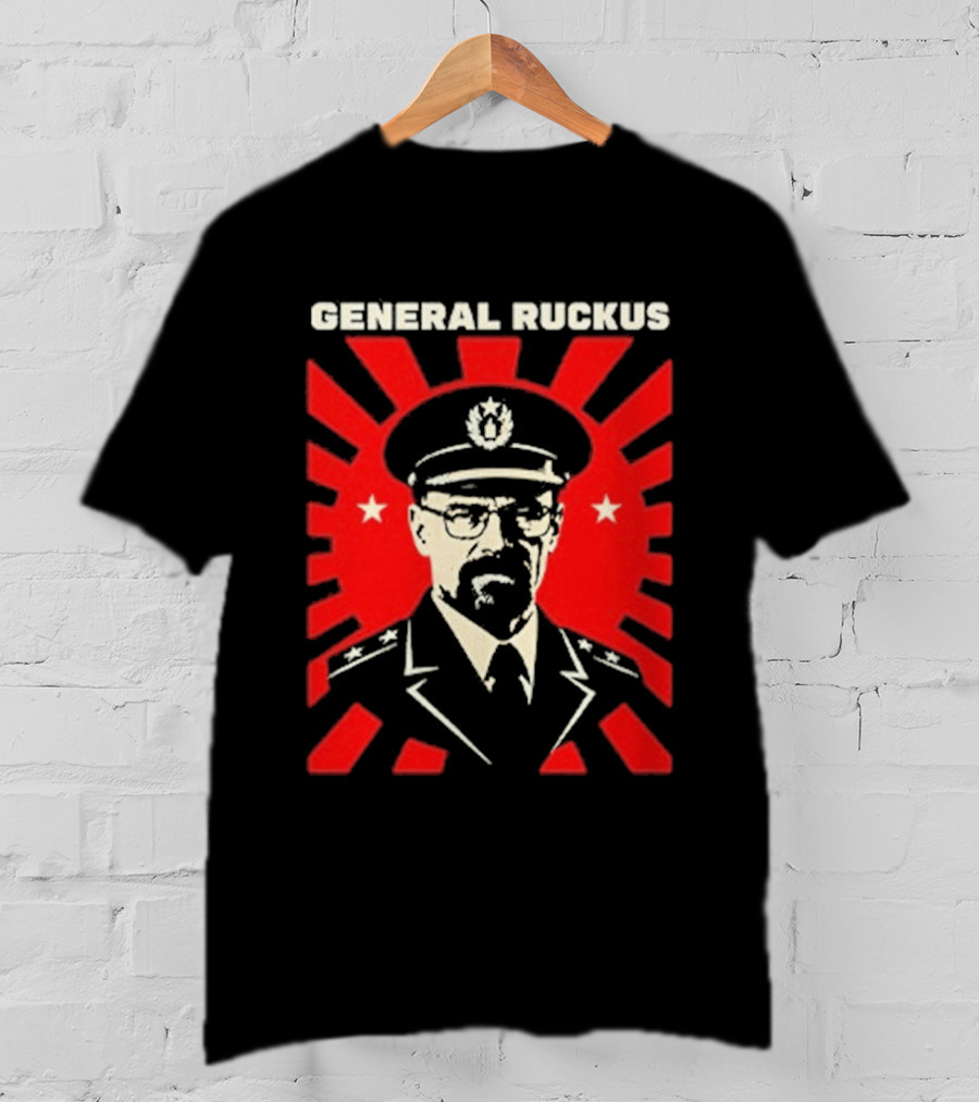 General Ruckus Walter White Red Star Uniform T-Shirt