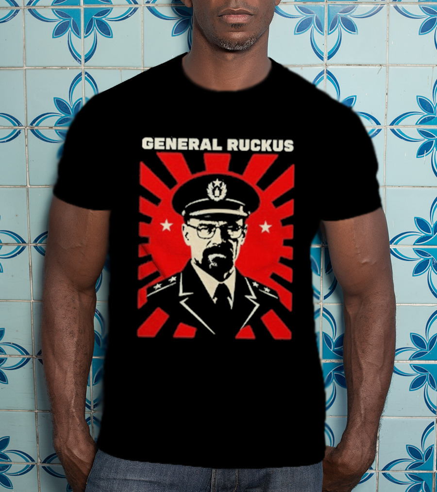 General Ruckus Walter White Red Star Uniform T-Shirt