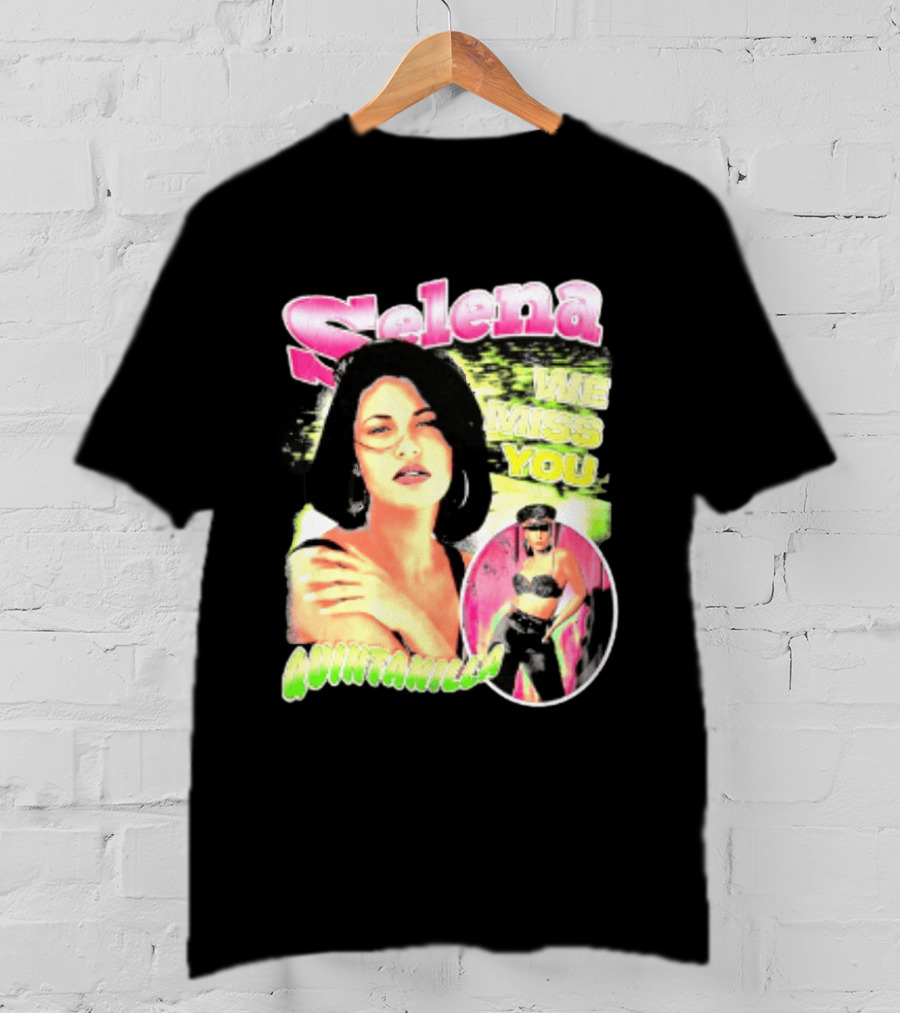 Selena Quintanilla We Miss You Tejano Music T-Shirt