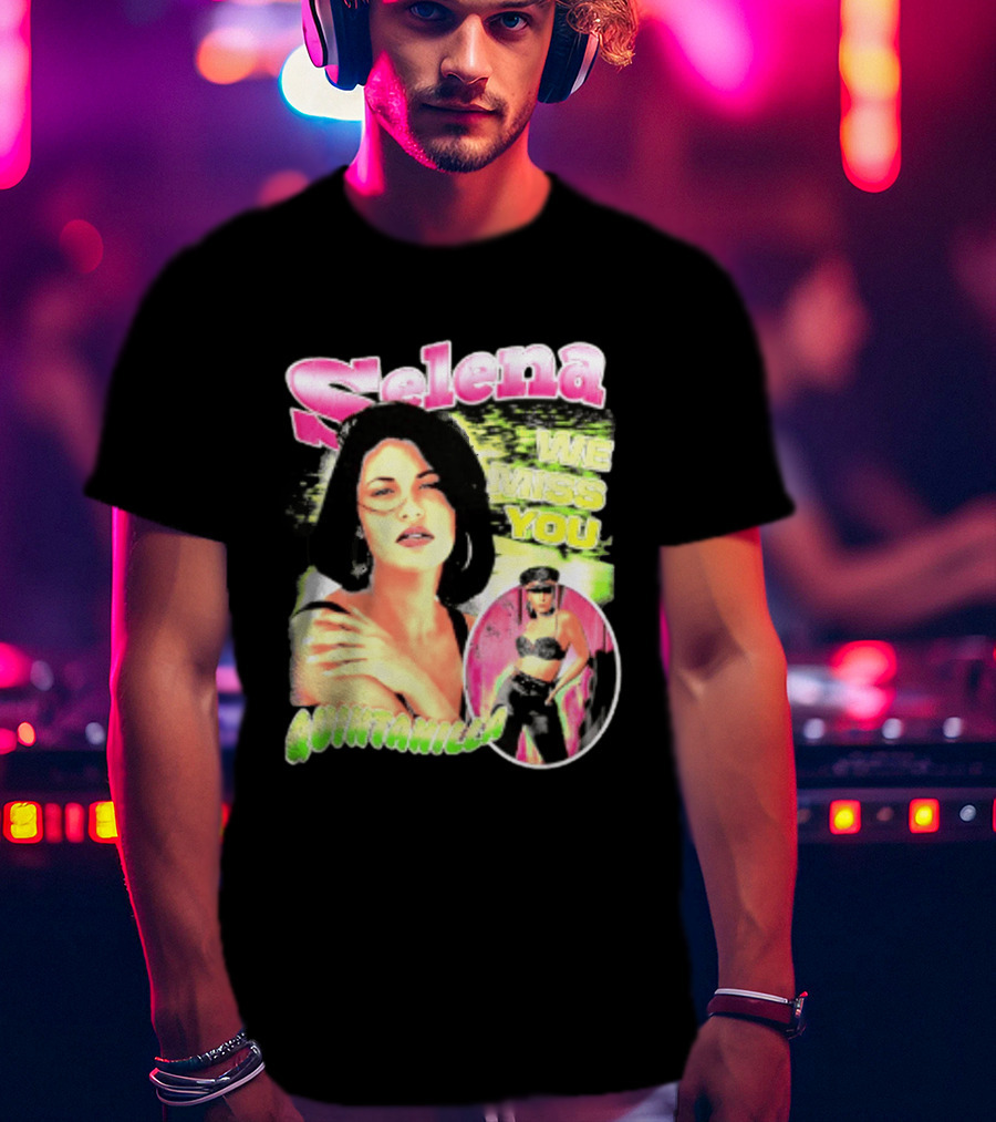 Selena Quintanilla We Miss You Tejano Music T-Shirt