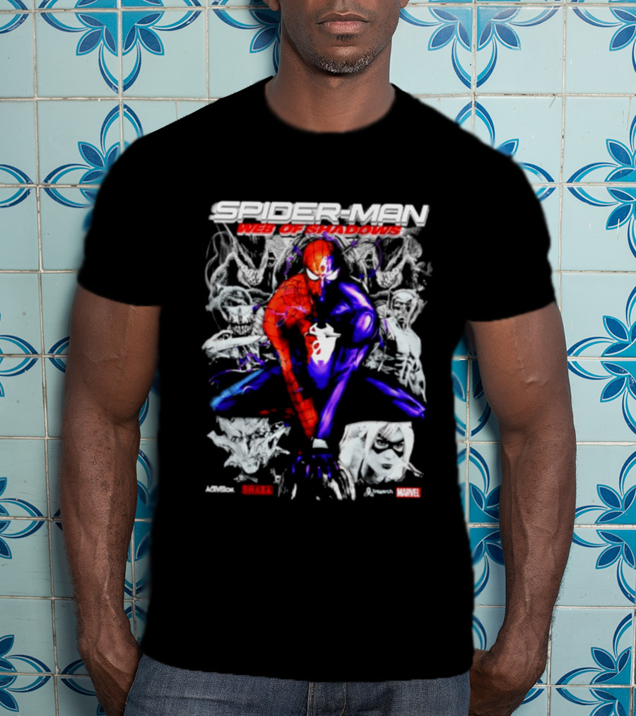 Spider Man Web Of Shadows Marvel Shaba Game T-Shirt