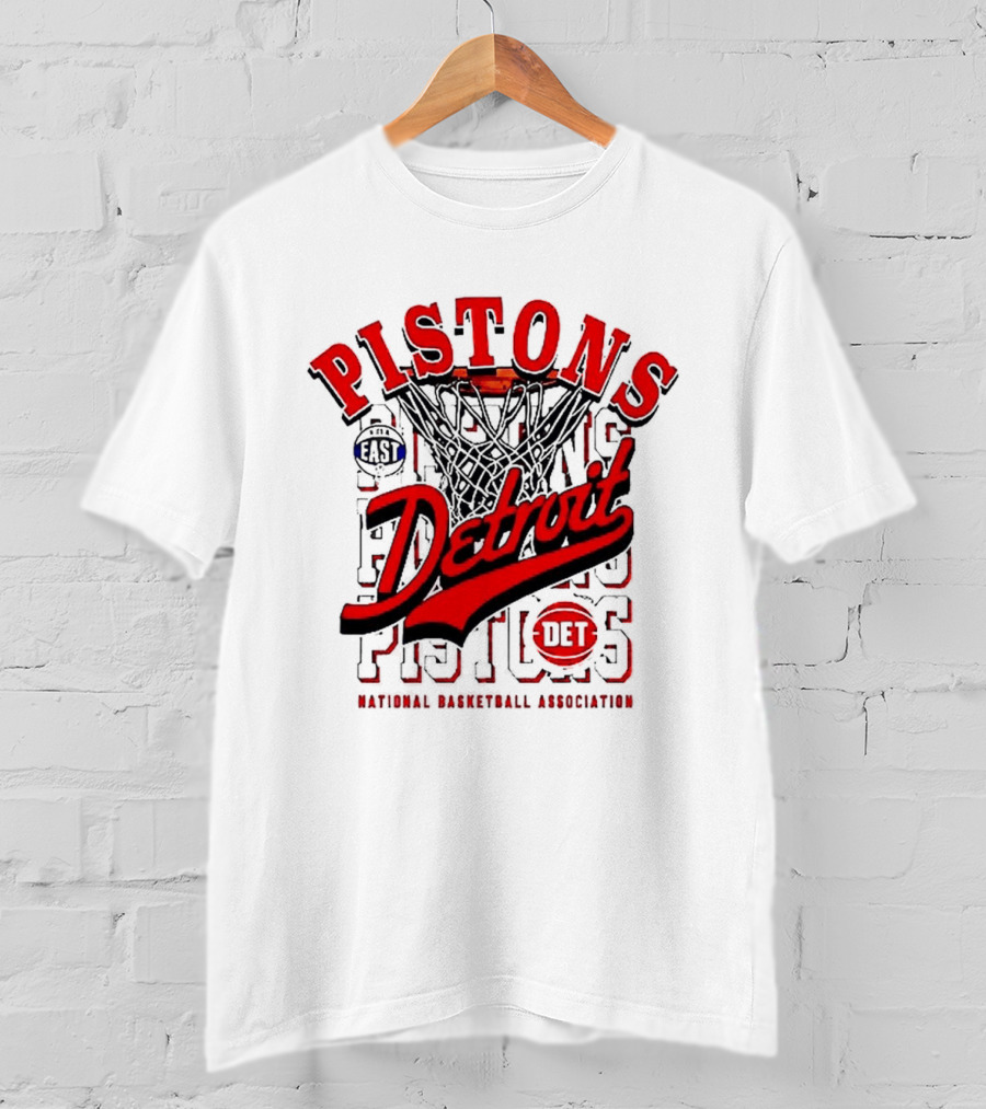 Pistons Detroit National Basketball Association East DET T-Shirt