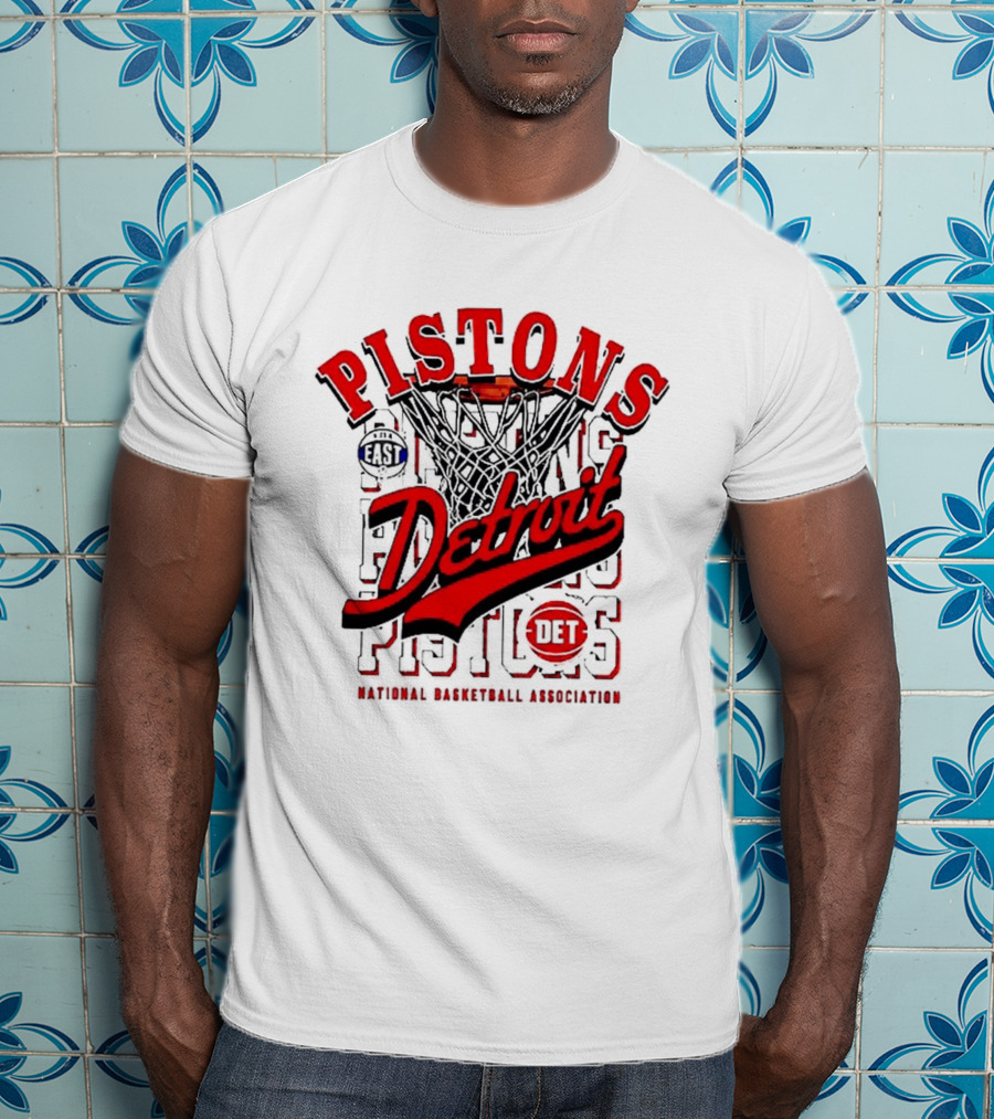 Pistons Detroit National Basketball Association East DET T-Shirt