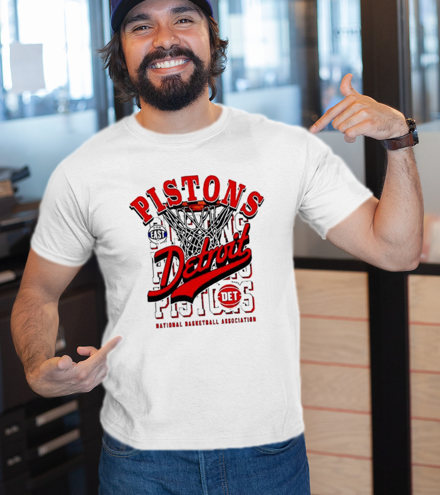 Pistons Detroit National Basketball Association East DET T-Shirt