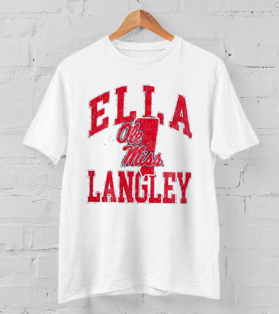 Ella Langley Ole Miss SJB Pavilion Country Music Tour T-Shirt