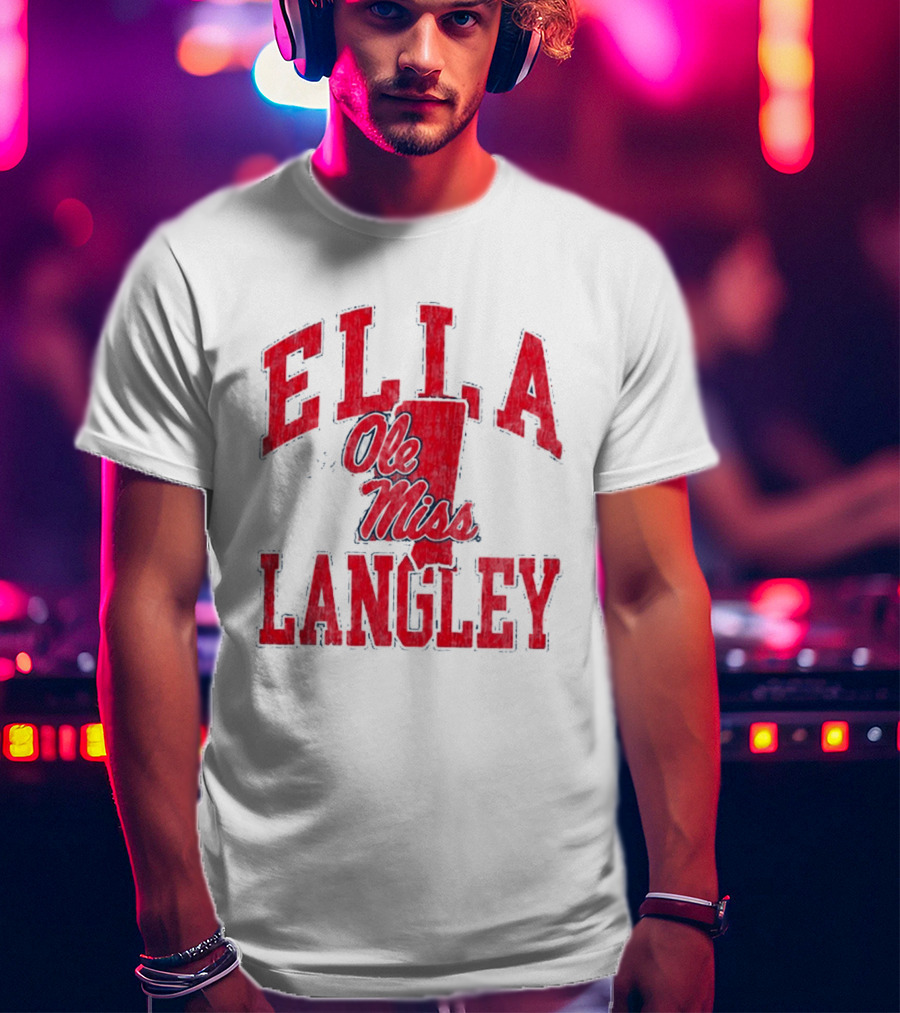 Ella Langley Ole Miss SJB Pavilion Country Music Tour T-Shirt
