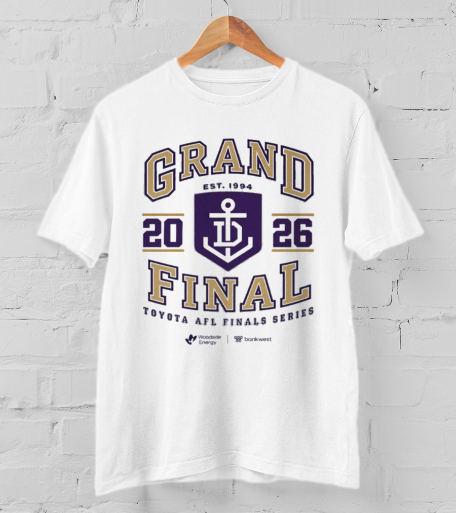 Fremantle Dockers 2026 Grand Final Toyota AFL Finals Series T-Shirt