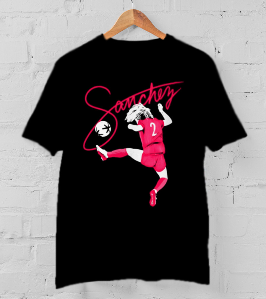 Sanchez Number 2 Soccer Player Kick T-Shirt