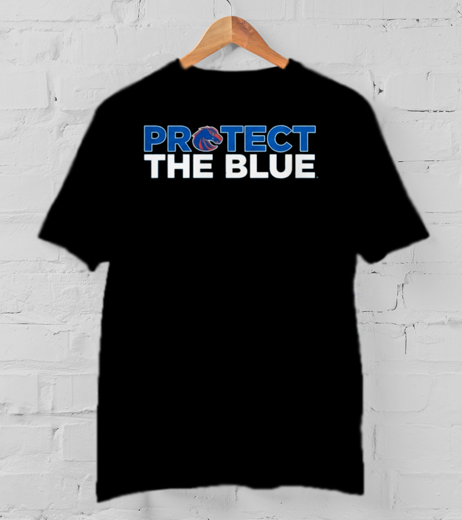 Boise State Broncos Football Protect The Blue T-Shirt