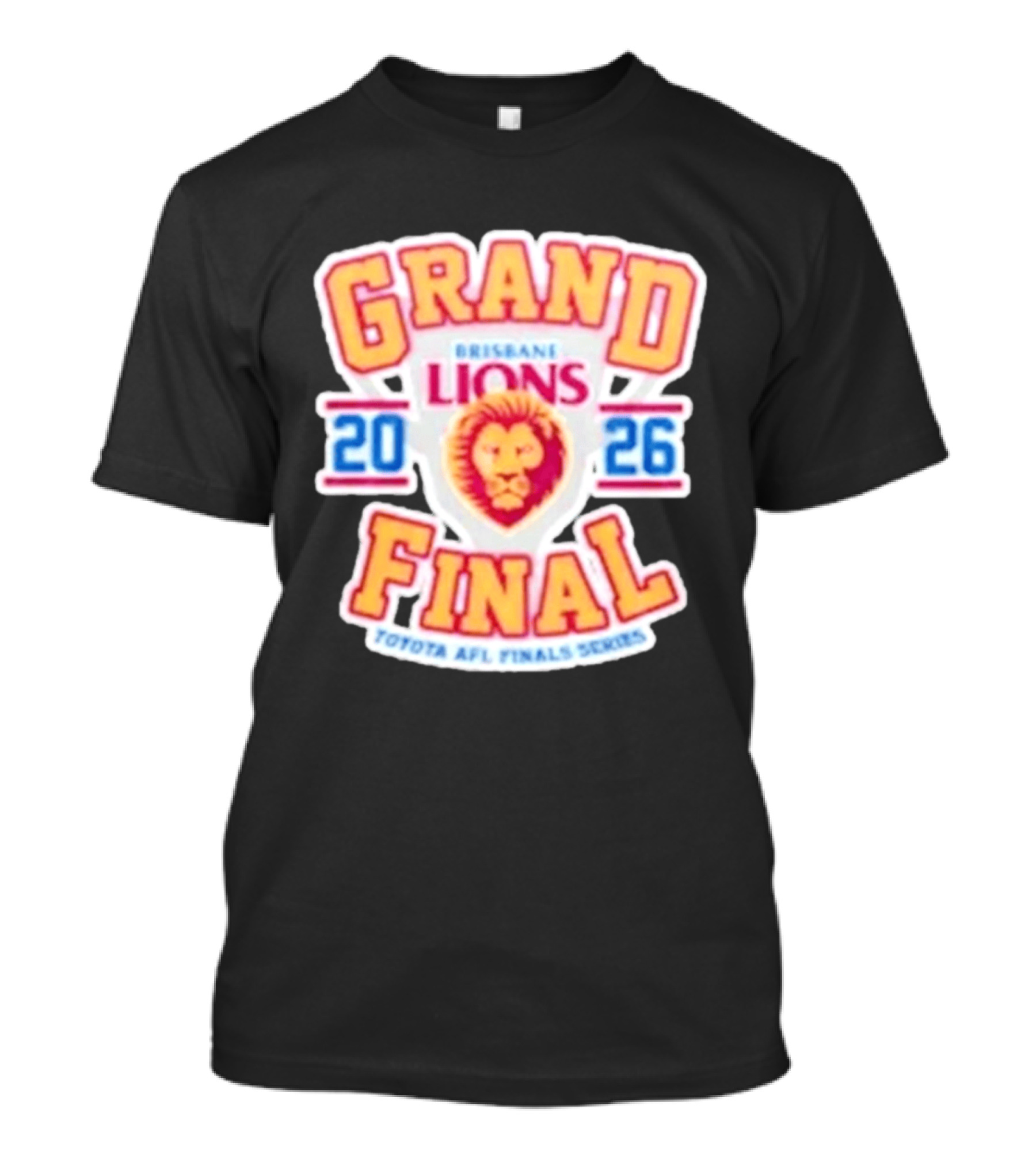 Brisbane Lions 2026 Grand Final Toyota AFL Finals Series T-Shirt
