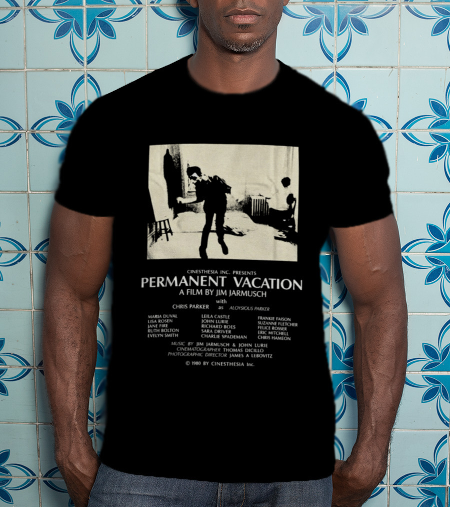 BTS Suga Min Yoongi Chris Parker Jim Jarmusch Permanent Vacation Film T-Shirt