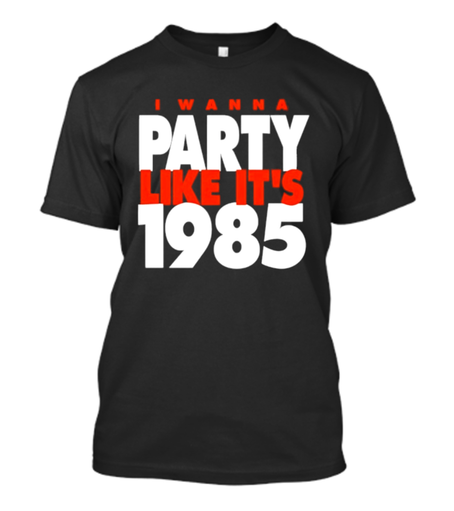Chicago Bears I Wanna Party Like It's 1985 Retro Nostalgia T-Shirt