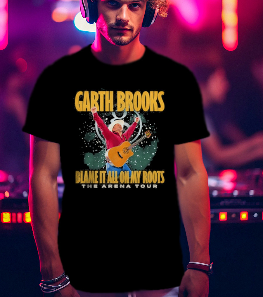 Garth Brooks Blame It All On My Roots The Arena Tour T-Shirt