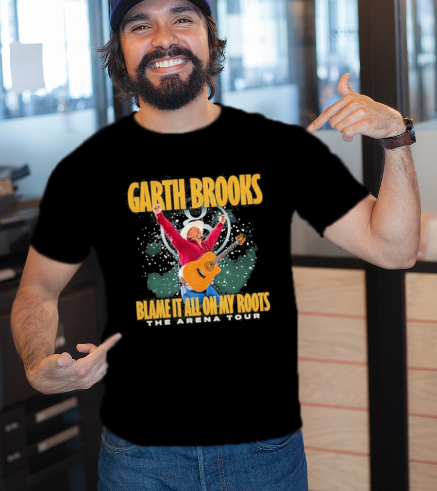 Garth Brooks Blame It All On My Roots The Arena Tour T-Shirt